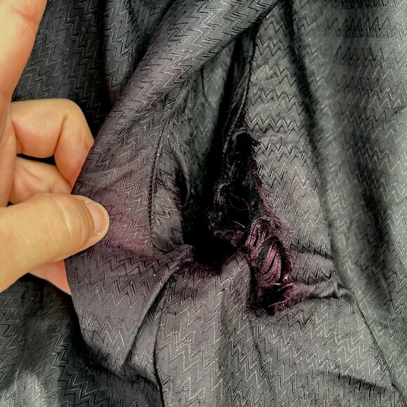 MEZMERIZE GOLD USA BLACK & RED ROSE PRINT SLEEVELESS DRESS W/ CROPPED JACKET - S - Picture 9 of 10